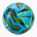 М'яч футбольний uhlsport Lite Soft 350 light blue/navy/fluo green розмір 4 2