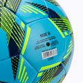 М'яч футбольний uhlsport Lite Soft 350 light blue/navy/neo yellow розмір 5 3