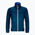 Гібридна куртка чоловіча ORTOVOX Swisswool Piz Boval блакитна двостороння 6114100041 8