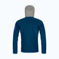 Кофта флісова чоловіча Ortovox Fleece Plus Classic Knit Hoody сіра 86942 2