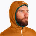 Кофта трекінгова чоловіча Ortovox Fleece Grid Hoody коричнева 87211 4