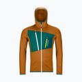 Кофта трекінгова чоловіча Ortovox Fleece Grid Hoody коричнева 87211 9