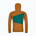 Кофта трекінгова чоловіча Ortovox Fleece Grid Hoody коричнева 87211 10