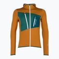 Кофта трекінгова чоловіча Ortovox Fleece Grid Hoody коричнева 87211 5
