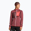 Кофта трекінгова жіноча ORTOVOX Fleece Grid Hoody червона 87201