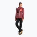 Кофта трекінгова жіноча ORTOVOX Fleece Grid Hoody червона 87201 2
