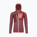 Кофта трекінгова жіноча ORTOVOX Fleece Grid Hoody червона 87201 10