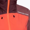 Куртка дощовик жіноча ORTOVOX Westalpen 3L Light помаранчево-бордова 7021200018 3