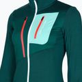 Кофта трекінгова жіноча Ortovox Fleece Grid Hoody синя 87201 3