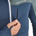 Кофта чоловіча ORTOVOX Fleece Light Grid Hooded deep ocean 4