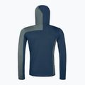 Кофта чоловіча ORTOVOX Fleece Light Grid Hooded deep ocean 8