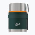 Термос для їжі з приборами Esbit Stainless Steel Food Jug 750 мл forest green