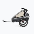 Причіп велосипедний одномісний Qeridoo Kidgoo 1 сірий Q-KDG1-22-SG 2