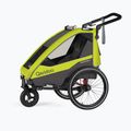 Причіп велосипедний двомісний Qeridoo Sportrex 2 LE жовтий Q-SPR2-22-LG