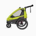 Причіп велосипедний двомісний Qeridoo Sportrex 2 LE жовтий Q-SPR2-22-LG 2