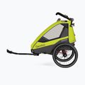 Причіп велосипедний двомісний Qeridoo Sportrex 2 LE жовтий Q-SPR2-22-LG 3