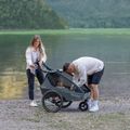Велосипедний причеп Qeridoo Kidgoo 2 dark navy/blue 9