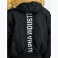 Куртка чоловіча Alpha Industries 45/P Hooded Custom Bomber black/reflective 4