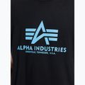 Футболка поло чоловіча Alpha Industries Basic black/blue 4