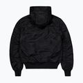 Куртка чоловіча Alpha Industries MA-1 Hooded Bomber black 7