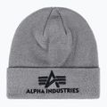 Шапка Alpha Industries 3D grey heather