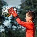 Дитячі воротарські рукавиці T1TAN Fluo Beast 3.0 Junior FP червоні 3