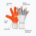 Рукавиці воротарські T1TAN Beast 3.0 X SERGEJ_GK white/orange/black 2