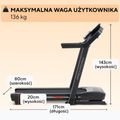Бігова доріжка електрична ProForm Carbon TL black 6