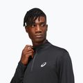 Чоловічий біговий лонгслів ASICS Core 1/2 Zip performance чорний 5