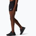 Чоловічі бігові шорти ASICS Core Split Short performance чорного кольору 3