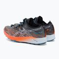 Кросівки бігові жіночі ASICS Fujispeed black/nova orange 3