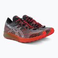 Кросівки чоловічі ASICS Fujispeed black/cherry tomato 4