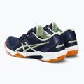 Кросівки волейбольні жіночі ASICS Gel-Rocket 10 peacoat/whisper green 3