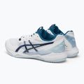 Кросівки гандбольні жіночі ASICS Gel-Tactic white/indigo blue 3