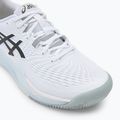 Кросівки для тенісу чоловічі ASICS Gel-Resolution 9 Clay white/black 6