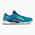 Кросівки гандбольні чоловічі ASICS Gel-Tactic island blue/pure silver 2