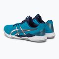 Кросівки гандбольні чоловічі ASICS Gel-Tactic island blue/pure silver 3