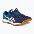 Кросівки волейбольні чоловічі ASICS Gel-Task 3 indigo blue/white 4