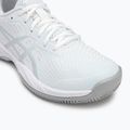 Кросівки для тенісу жіночі ASICS Gel-Game 9 Clay/OC white/pure silver 7