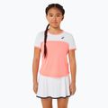 Футболка дитяча ASICS Tennis Top guava/brilliant white