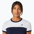 Футболка тенісна жіноча ASICS Court SS Top midnight/brilliant white 4