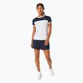 Футболка тенісна жіноча ASICS Court SS Top brilliant white/midnight 2