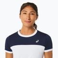 Футболка тенісна жіноча ASICS Court SS Top brilliant white/midnight 4