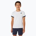 Футболка дитяча ASICS Tennis Top brilliant white/midnight