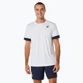 Футболка тенісна чоловіча ASICS Court SS Top brilliant white/midnight