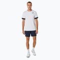 Футболка тенісна чоловіча ASICS Court SS Top brilliant white/midnight 2