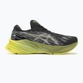 Чоловічі бігові кросівки ASICS Novablast 3 чорні/зелені з сухим листям 2
