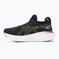 Жіночі бігові кросівки ASICS Gel-Nimbus 25 чорні/світло-жовті 10