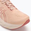 Жіночі кросівки ASICS Gel-Nimbus 25 блідо-абрикосові/світло-гранатові 7