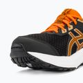 Дитячі кросівки ASICS Contend 8 GS чорні/помаранчеві 9